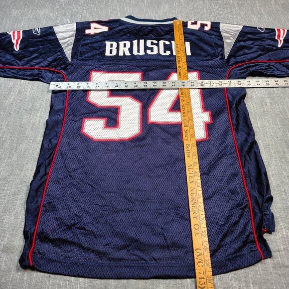 VINTAGE Teddy Bruschi New England Patriots Reebok On Field Jersey Size Small - Picture 12 of 15